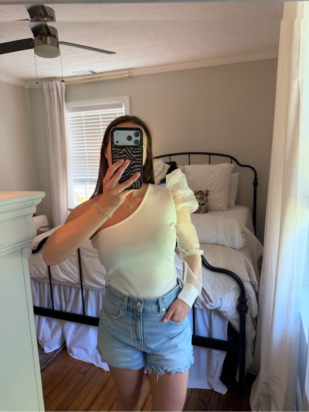 TCEC one shoulder bodysuit